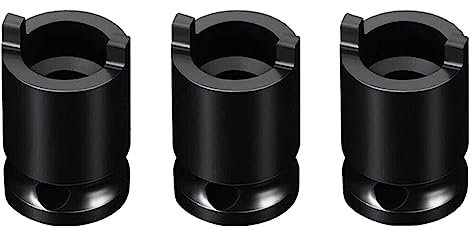 Haptufer 3PCS Angle Grinder Socket Wrench,Angle Grinder Pressure Plate Removal Sleeve,Steel Angle Grinder Socket Wrench Adapter