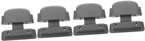 ULTECHNOVO Kit De Remplacement De 4 Serrures De Porte De Réfrigérateur Robustes Pour Camping-car Loquet De Réfrigérateur Robuste En Plastique