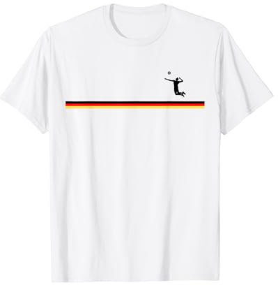Volleyball Beachvolleyball Herren Männer Deutschland Outfit T-Shirt
