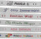 72 Personalisierte Gewebte Namensbänder zum Einnähen - Ideal für Kleidung, Schuluniformen, Kindertagesstätten & Pflegeheime - Waschmaschinenfest