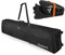 Goloni Skitasche mit Rollen, gepolsterte Snowboardtasche für Flugreisen, 600D wasserdichter Stoff, faltbare Schneetasche, passend für 2 Paar Ski bis 175/190 cm