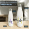 Bouteille de nom personnalisée. Bouteille thermique 500ml. Bouteille d'eau personnalisée en acier inoxydable. Thermos personnalisés. Cadeau père. Cantine Thermale Personnalisée 500ml et 750ml.