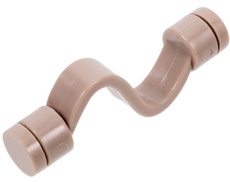 Mipcase Supporto per la ventilazione della lavatrice Supporto magnetico per porta della lavatrice puntello porta magnetico della addominali Light Brown