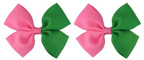 SAVITA 2pcs Witch Bow Hair Barrette, Aesthetic Hair Bows Clips Witch Theme Party Decoration Accessories for Woman & Girl Costume
