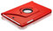 Funda para Samsung Galaxy Tab S2 de 8 pulgadas 2015 (SM-T710 SM-T713 SM-T715), funda protectora inteligente con soporte giratorio de 360 grados (rojo)