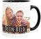 SpecialMe® personalisierte Fototasse mit eigenem Foto persönliches Geschenk Kaffeetasse mit Bild selbst gestalten Inner-Schwarz Keramik-Tasse