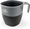 UCO Collapsible Cup for Hiking, Backpacking, and Camping, 12 Ounce, Venture,Grey and Black
