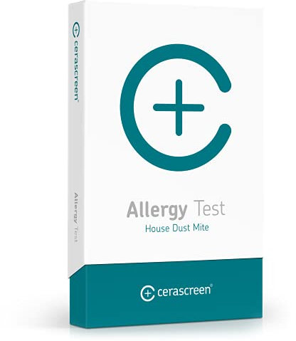 Test d'allergie aux acariens de poussière de maison par CERASCREEN - Détermination de l'allergie aux acariens dans le confort de votre maison | Analyse de laboratoire