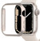 Miimall Kompatibel mit Apple Watch Series 8/7 41mm 45mm Hülle, Harter PC Schutzrahmen Ultradünne Kratzfest Stoßfest Schutzhülle für Apple Watch Series 8/7 41mm - Sternenlicht