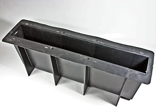 Randstein Bordstein-Form abgerundet, Rasenkante, Schalungsform Gießform Betonform zum selber gießen