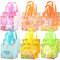 AhfuLife Ostern Tasche Geschenktüten Kinder, 12 Stück Ostereiersuche Taschen, Wiederverwendbare Ostern Geschenke Ostertüten mit Griffen für Kinder Geschenk Eiersuche Verpacken Partyzubehör Osterndeko