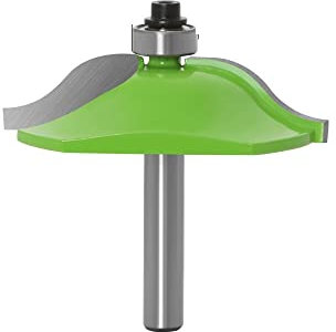 1/2pcs 8mm Shank Raised Panel Cabinet Door Fräser-Bit-Set – 2Bit Ogee Holzbearbeitungsschneider Holzbearbeitungs-Fräser (Size : 8MM SHNAK)