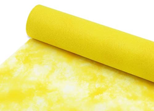 Sizocloud® Vlies Tischläufer Tischband The Original from Holland 1 Rolle Gelb 30 cm x 25 Meter Dekoration Dekor