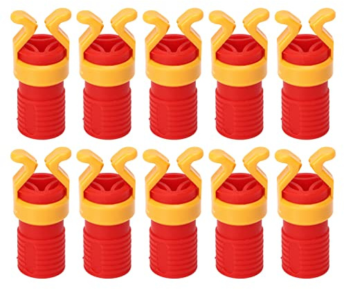10PCS Screw Holder(4X1.5Cm), Screw Holders Made with ABS, Gripper Holding Tool for Woodworking, Bit Universal Fixing Sleeve Used to Securely Fasten All Screws on The Tool