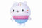 Universal 6305875231 - Gabbys Puppenschrank Muffin Kuscheltiere - Muffin aus DreamWorks Serie Gabbys Puppenschrank als Plüschtiere, L:25 cm, Ab 0 Monaten
