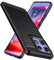 Natbok Coque pour Motorola Edge 50 Pro - Premium TPU Souple et Fibre de Carbone, Housse Antichoc, Anti-Rayures, Anti-Dérapante - Etui de Protection Noir