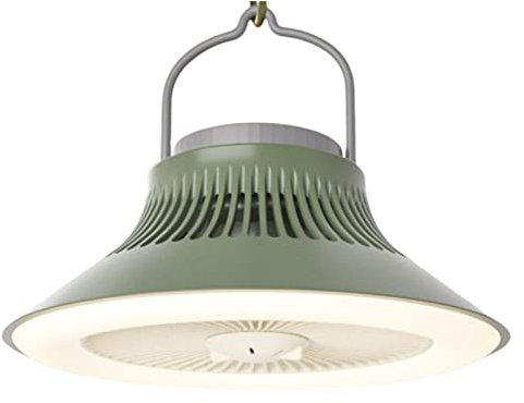 Ventilador de camping LED 2 en 1, iluminación multifunción, ventilador eléctrico, lámparas de tienda de campaña, luz recargable, ventilador de 2400/5000 mAh, ventiladores de camping para tiendas de