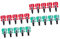 jojofuny 2 Set Cacciavite Extra Corto Punta A Stella Mini Trapano Attrezzo Strumenti Della Nave Kit Elettrico Cacciavite A Stella Chiave Inglese Acciaio Al Cromo Vanadio 12 Pezzi * 2