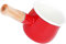 Holibanna Bote De Leche Esmaltado Calentador De Leche De Estufa Ollas y Sartenes Esmaltadas Olla Para Hervir Leche Recipiente De Leche Para Estufa Ollas De Leche Olla Pequeña Esmalte Rojo