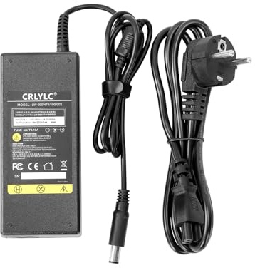 CRLYLC 90 W, 19 V, 4,74 A, cavo di ricarica HP per HP Pavilion DV6 DV3 DV4 DV5 DV7 G6 G7 Elitebook 840 850 G1 G2 8440p 8460p 8470p 8540p Presario CQ57 CQ60 CQ61 CQ62 7,4 * 5,0 mm