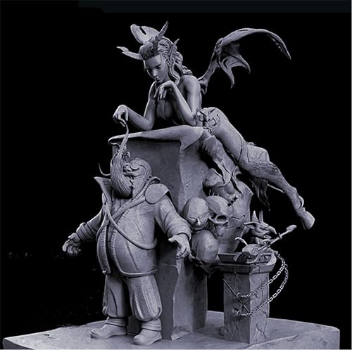 GoodFYouth 1/24 Antiker Ork Krieger Resin Modellbausatz Unbemalt und unmontiert Soldaten Resin Modellbausatz//j9C5O1