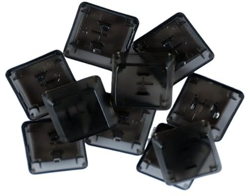 SkyPOOU 1U durchscheinende schwarze Tastenkappe für G813 G815 G913 mechanische Tastaturen, Ersatztasten, personalisierbar, einfache Installation, Tastenkappen-Set