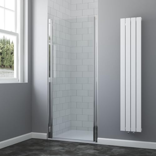 SANYROI Pendeltür 100 cm – Breite Duschtür für großzügige Nischen • 6 mm ESG Glas • Verstellbar 96,5–100 cm • Einstiegsbreite 86 cm • Heb-/Senk-Technik • Chromoptik