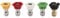 Draper 83825 Nozzle Set for Petrol Pressure Washer, 5 Pieces