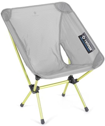 Helinox Chair Zero | Der leichteste jemals entworfene Stuhl ist der Gipfel des Designs und der Innovationskraft (Grey)
