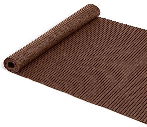 Badematte Badvorleger Weichschaummatte Badläufer Antirutsch Braun 65x100cm