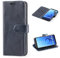 Mulbess Etui Coque pour Samsung Galaxy S9 - Housse en Cuir - Fentes pour Cartes - Pochette Protection Portefeuille - Rétro Marine Bleu