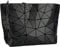 whatUneed Frauen Mode Geometrische Gitter Umhängetasche, PU-Leder Casual Cross-Body Messenger Bag für Mädchen