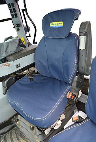 CAR SEAT COVERS DIRECT Extra Schwerlast Traktor Grammer Maximo Dynamisch Sitzbezug Passend Für EIN Neu Holland T7000, Wasserfest (Treiber Nur)