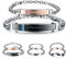 Kim Johanson Edelstahl Pärchen Armbänder *Verschiedene Motive & Farben* in Roségold, Gold & Silber Freundschaftsarmband, Geschenk, Schmuck für Paare inkl. Schmuckbeutel (Keep Me In Your Heart)