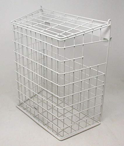 DWD White Letter Box Door Cage Guard for PVC and Composite Doors