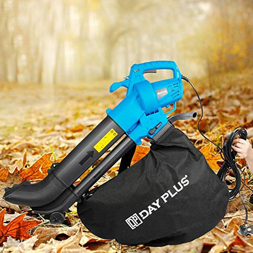 Leaf Blower Garden Vacuum Shredder - Leaves Grass Dust Snow Big 35L Bag 3500W, Heavy Duty Electric Garden Leaf Grass Hedge Blower Vacuum Vac 6-Speed (New)