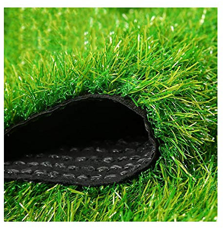 YNFNGXU Künstliches Rasen-künstliches Gras Für Kindergarten, Dach, Balkon, Swimmingpool, Hunde Synthetische Rasen-Teppich Innenraumlandschaftslandschaft, Grün(Size:30mm Grass height-2mx5m)