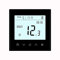 MincoHome Tuya Programmierbares WiFi Thermostat Thermostat mit Touchscreen für Trockenkontakt Gaskessel und Fußbodenheizung mit zwei Drähten (Schwarzgaskessel)