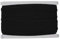 Trimming Shop 12mm (1/2 Inch) Wide Flat Elastic Band, Stretchable Waistband Tape Elastic Cord for Sewing Clothing, Garments, Dressmaking, DIY Craft Projects, Black, 5 Metres