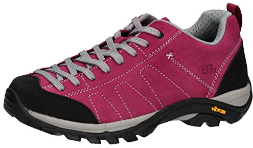 Brütting Claremont, Scarpe da Trekking Unisex - Adulto, Rosa Grigio 375, 39 EU