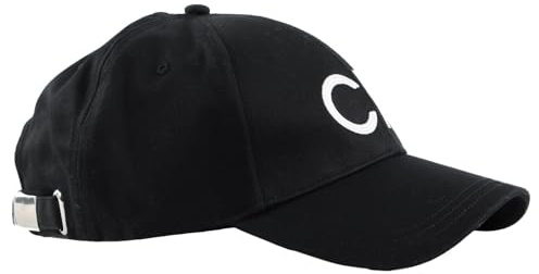 Calvin Klein Lines Embro Cap CK Black schwarz