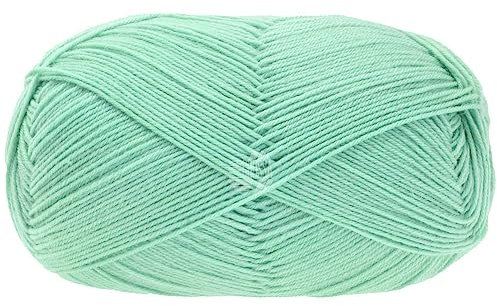 LANA GROSSA Meilenweit 100 Merino extrafine | Hochwertiges Sockengarn, waschmaschinenfest | Handstrickgarn aus 75% Schurwolle & 25% Polyamid | 100g Wolle, Stricken & Häkeln | 420m Garn FB2440