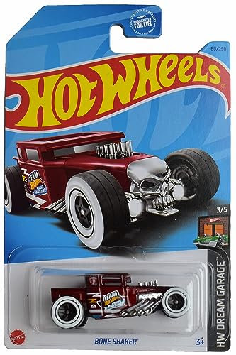Hot Wheels Bone Shaker, HW Dream Garage 3/5 [rojo] 60/250
