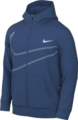 Nike Dri-FIT Fleece-Fitness-Hoodie mit durchgehendem Reißverschluss für Herren, FB8575