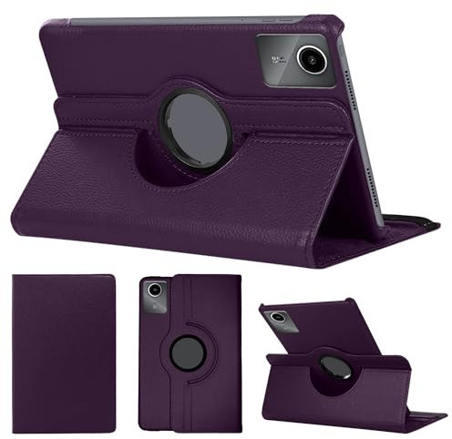 SWEIMEN Giratoria Funda para Lenovo Tab M11 Tableta, Giratoria 360 Grados Cover, Función Soporte Case
