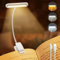 iFalarila 1 Luz Lectura Recargable, 12 LED Luz para Leer en la Cama 360° Ajustable Lampara Lectura [RA>95] Lampara para Leer en La Cama para Lectores Noche, E-Reader, Tablet, Estudio, Cama, Viaje