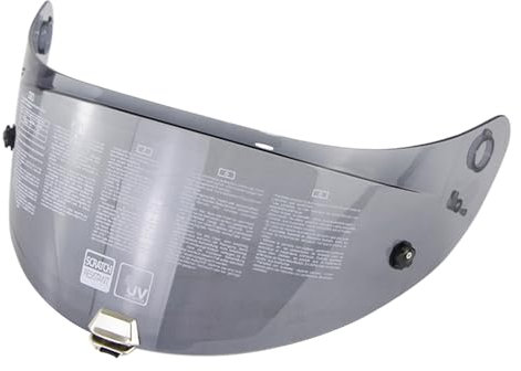 Shkalacar Helmvisier Ersatz für HJC RPHA11 RPHA70 Helm, Integralhelm Visier UV-Beständig, Beschlagfrei und Kratzfest, Motorrad Gesichtsschutz Helmzubehör(leicht gebräunt)