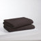 s.Oliver 2 TLG Duschtuch Set 70x140cm - 100% Baumwolle, 600 g/m², weich & saugstark, Doppelpack Duschtücher braun