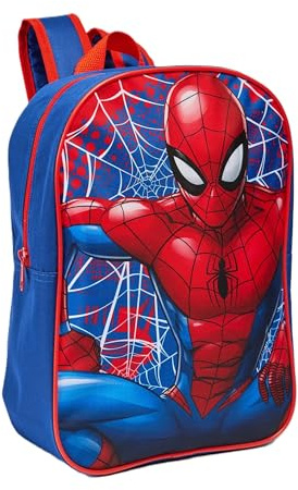 Spiderman Sm Plain Bp Sac à dos Bleu Taille unique, Multicolore, taille unique