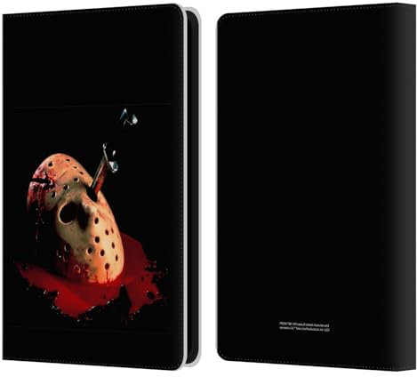 Head Case Designs Offizielle Friday The 13th: The Final Chapter Plakat Wichtige Kunst Leder-Wallet-Hülle Kompatibel mit Kindle Paperwhite 5 (2021)